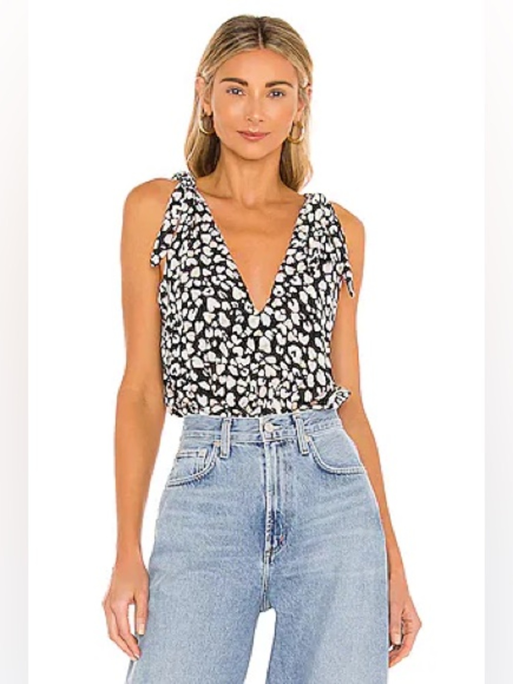 Intimately free people Bare It All Bodysuit in Black Combo large NWT